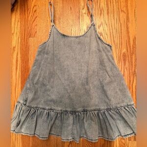 One Teaspoon Pinkie Denim Mini Dress